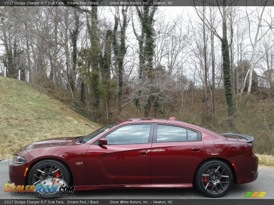 2017 Dodge Charger R/T Scat Pack Octane Red / Black Photo #1