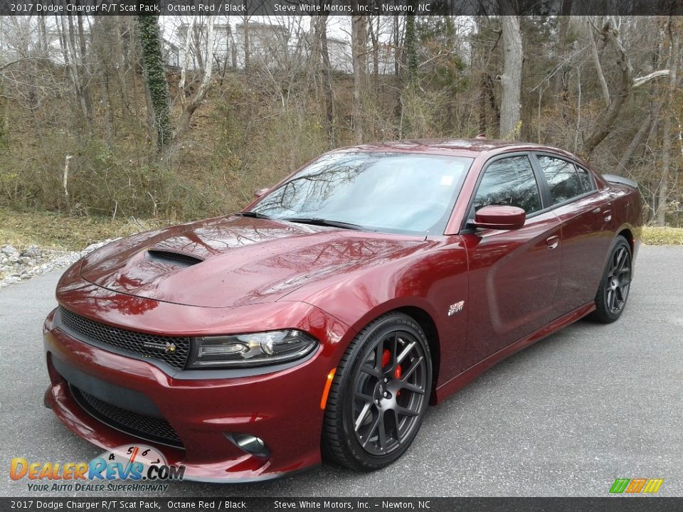 2017 Dodge Charger R/T Scat Pack Octane Red / Black Photo #2