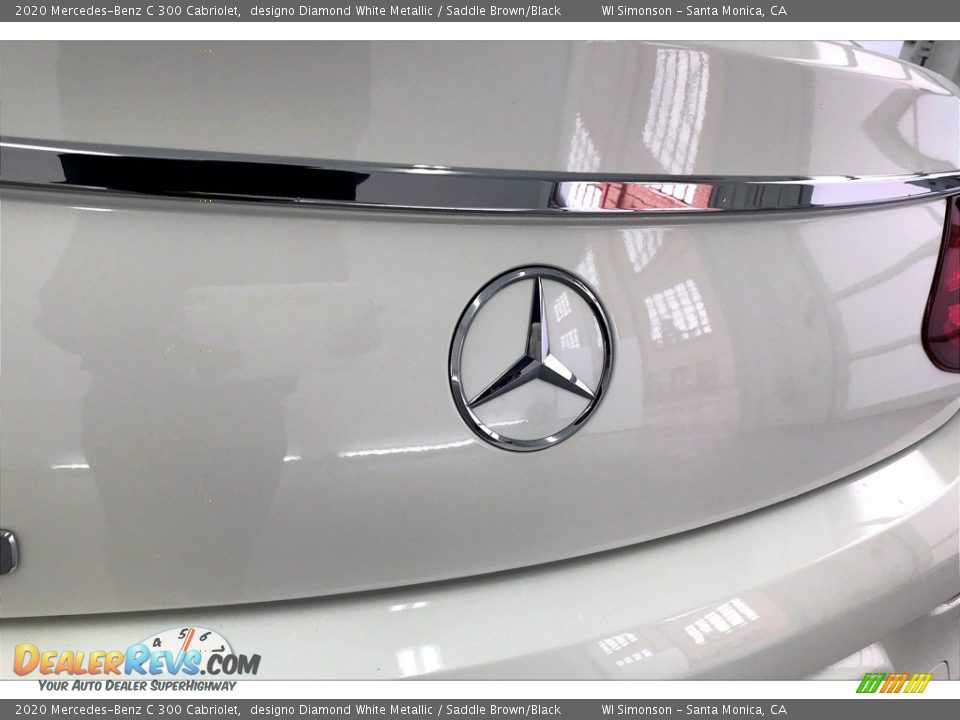 2020 Mercedes-Benz C 300 Cabriolet designo Diamond White Metallic / Saddle Brown/Black Photo #7