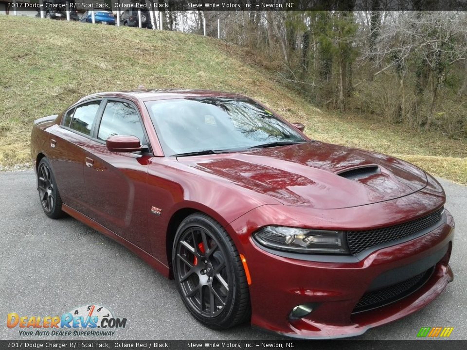 2017 Dodge Charger R/T Scat Pack Octane Red / Black Photo #4