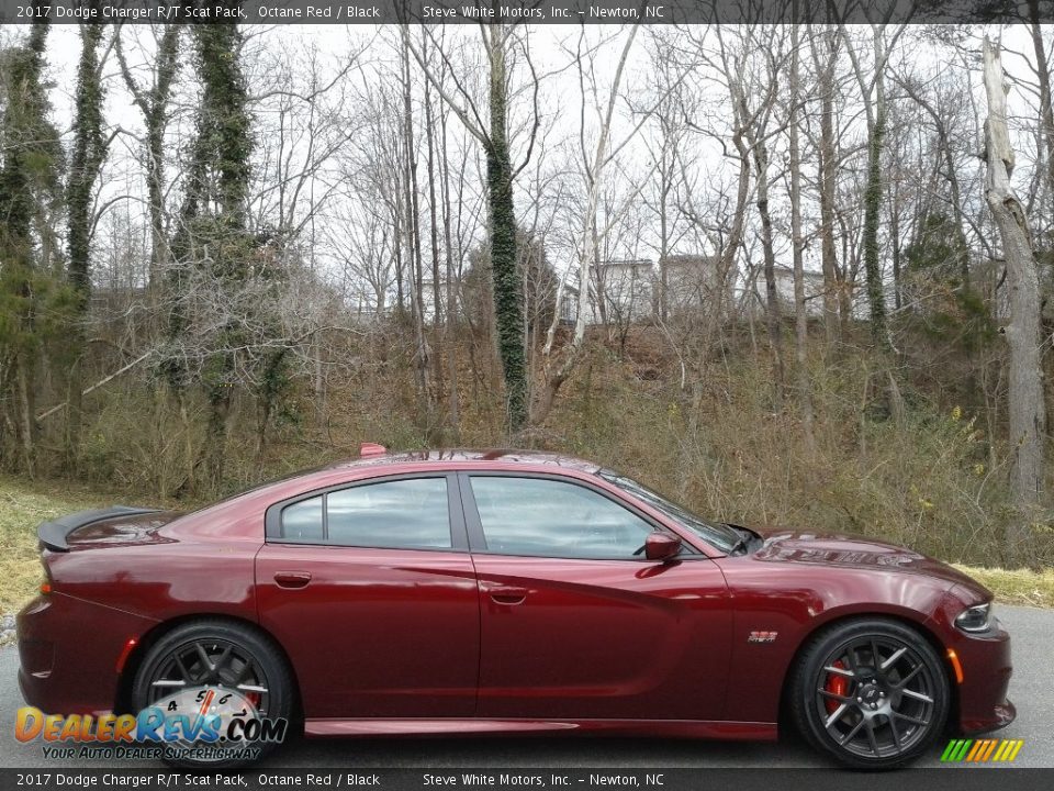 2017 Dodge Charger R/T Scat Pack Octane Red / Black Photo #5