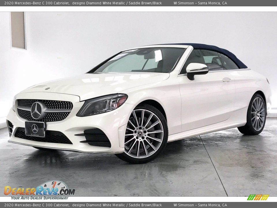 Front 3/4 View of 2020 Mercedes-Benz C 300 Cabriolet Photo #12