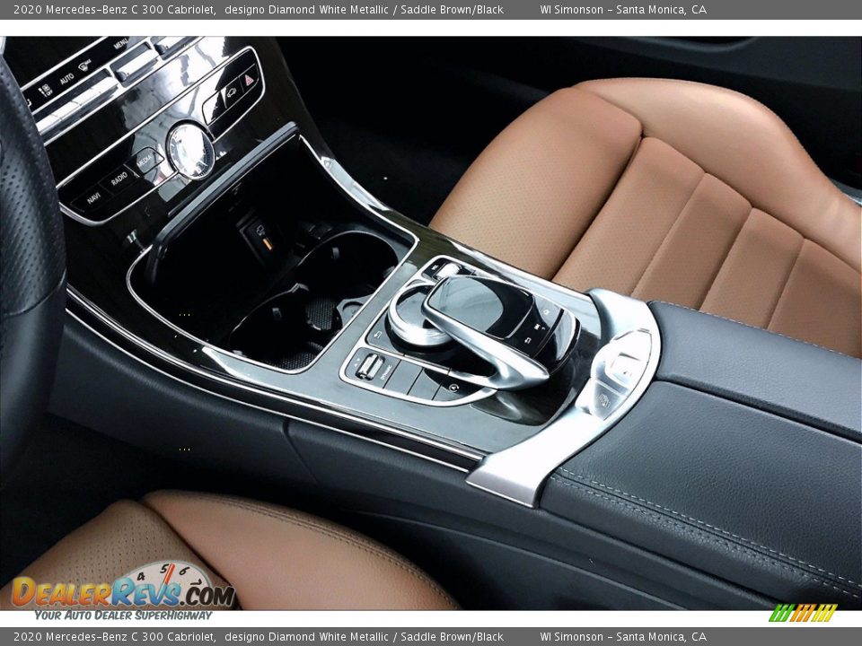 2020 Mercedes-Benz C 300 Cabriolet designo Diamond White Metallic / Saddle Brown/Black Photo #17