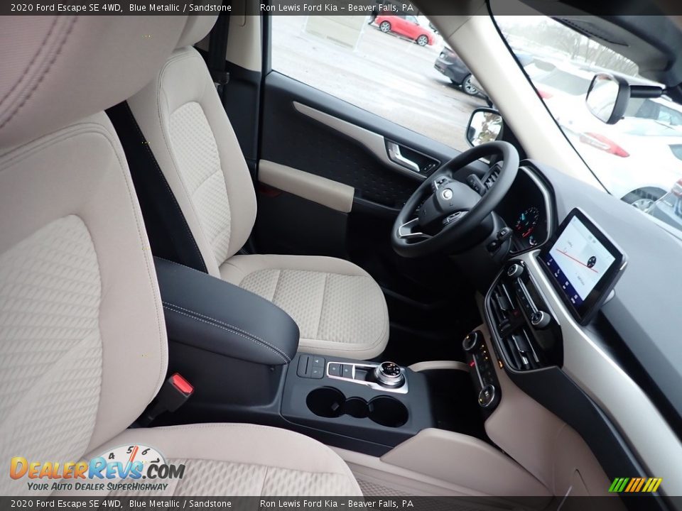 2020 Ford Escape SE 4WD Blue Metallic / Sandstone Photo #10