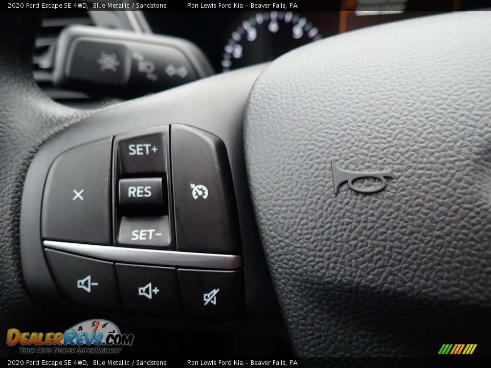 2020 Ford Escape SE 4WD Blue Metallic / Sandstone Photo #18
