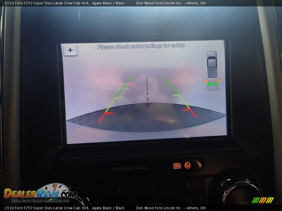 2019 Ford F250 Super Duty Lariat Crew Cab 4x4 Agate Black / Black Photo #3