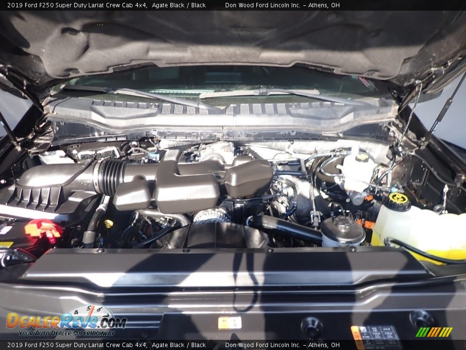 2019 Ford F250 Super Duty Lariat Crew Cab 4x4 Agate Black / Black Photo #9