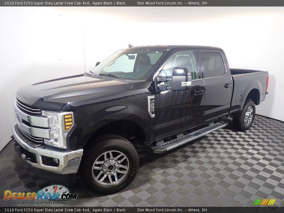 2019 Ford F250 Super Duty Lariat Crew Cab 4x4 Agate Black / Black Photo #11