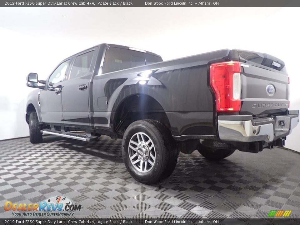 2019 Ford F250 Super Duty Lariat Crew Cab 4x4 Agate Black / Black Photo #13