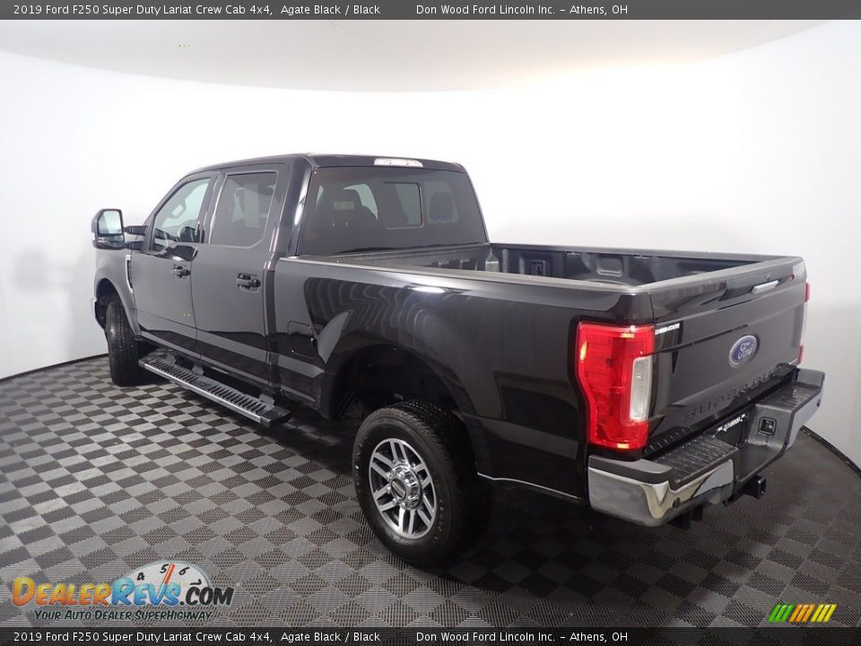 2019 Ford F250 Super Duty Lariat Crew Cab 4x4 Agate Black / Black Photo #14