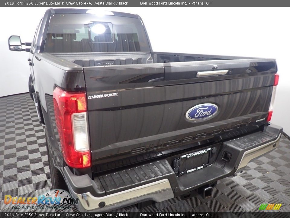 2019 Ford F250 Super Duty Lariat Crew Cab 4x4 Agate Black / Black Photo #15