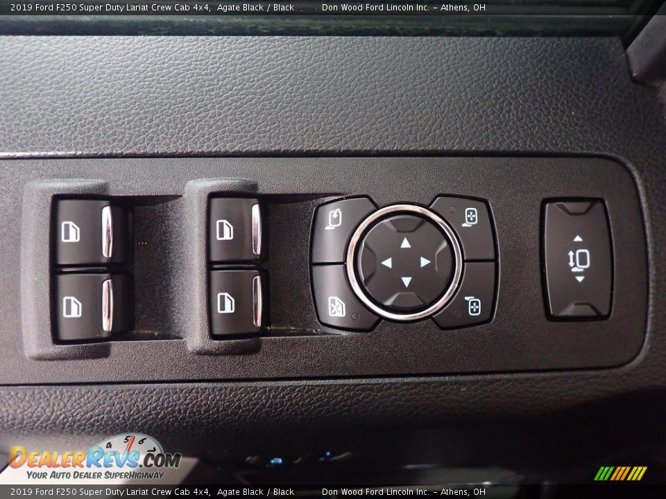 2019 Ford F250 Super Duty Lariat Crew Cab 4x4 Agate Black / Black Photo #22