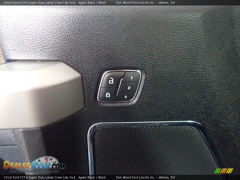 2019 Ford F250 Super Duty Lariat Crew Cab 4x4 Agate Black / Black Photo #23
