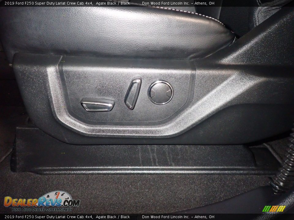 2019 Ford F250 Super Duty Lariat Crew Cab 4x4 Agate Black / Black Photo #25