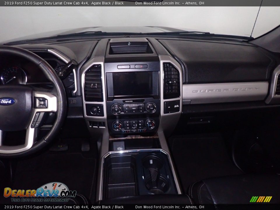 2019 Ford F250 Super Duty Lariat Crew Cab 4x4 Agate Black / Black Photo #27