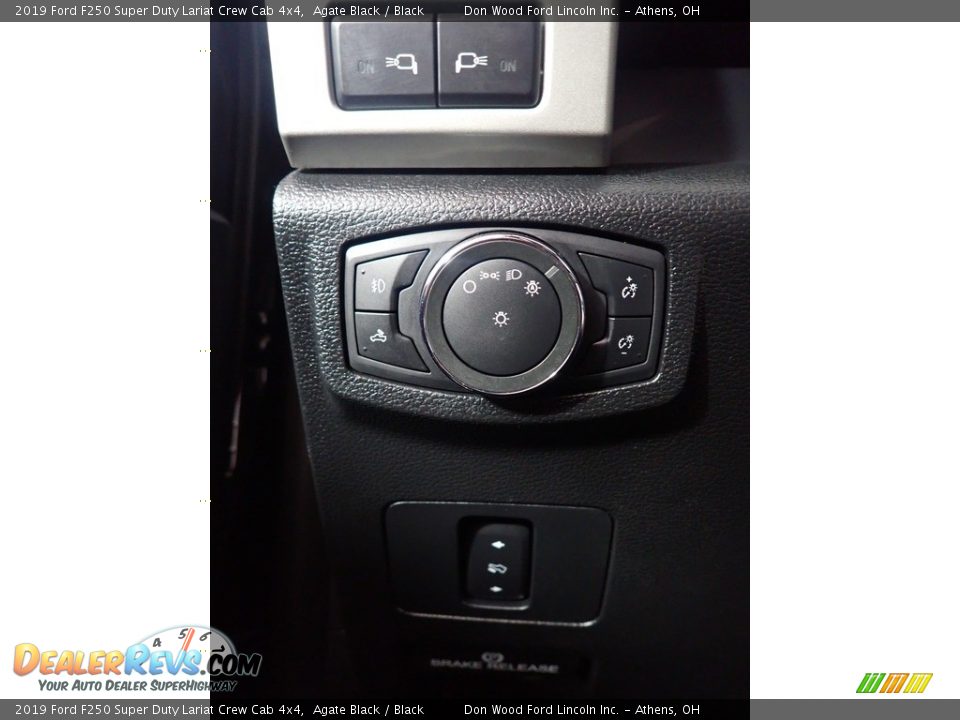 2019 Ford F250 Super Duty Lariat Crew Cab 4x4 Agate Black / Black Photo #33