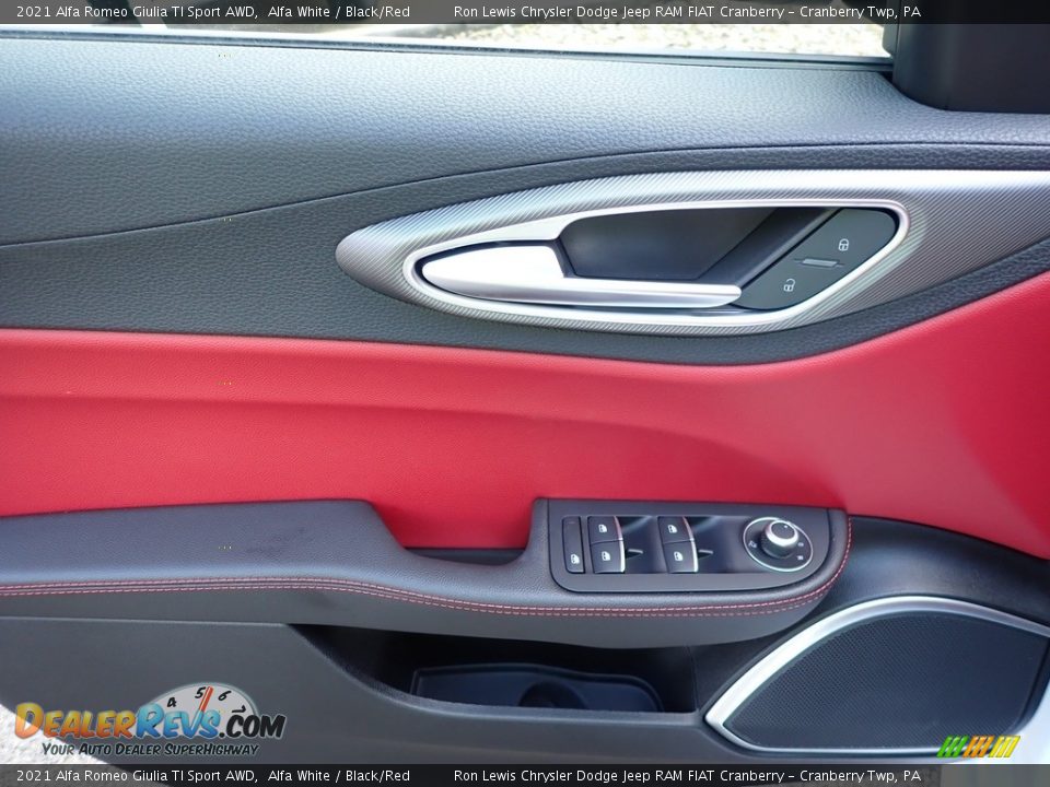 Door Panel of 2021 Alfa Romeo Giulia TI Sport AWD Photo #15