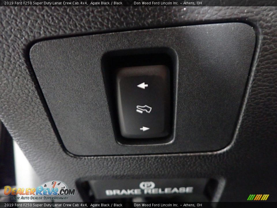 2019 Ford F250 Super Duty Lariat Crew Cab 4x4 Agate Black / Black Photo #35