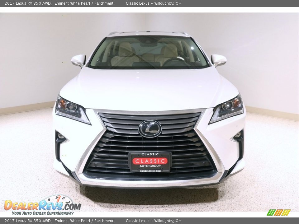 2017 Lexus RX 350 AWD Eminent White Pearl / Parchment Photo #2