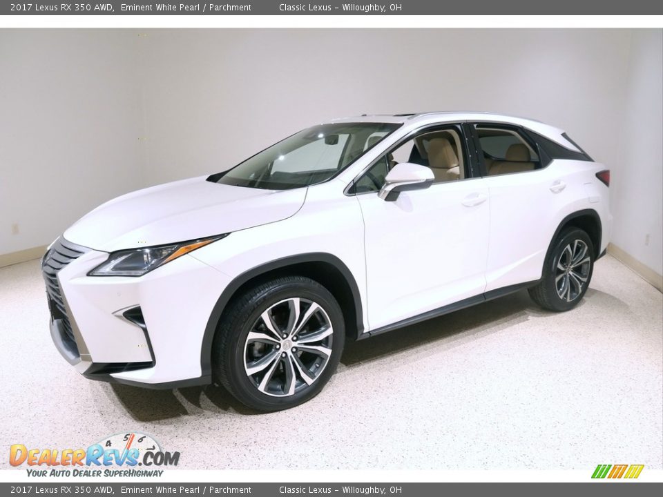 2017 Lexus RX 350 AWD Eminent White Pearl / Parchment Photo #3