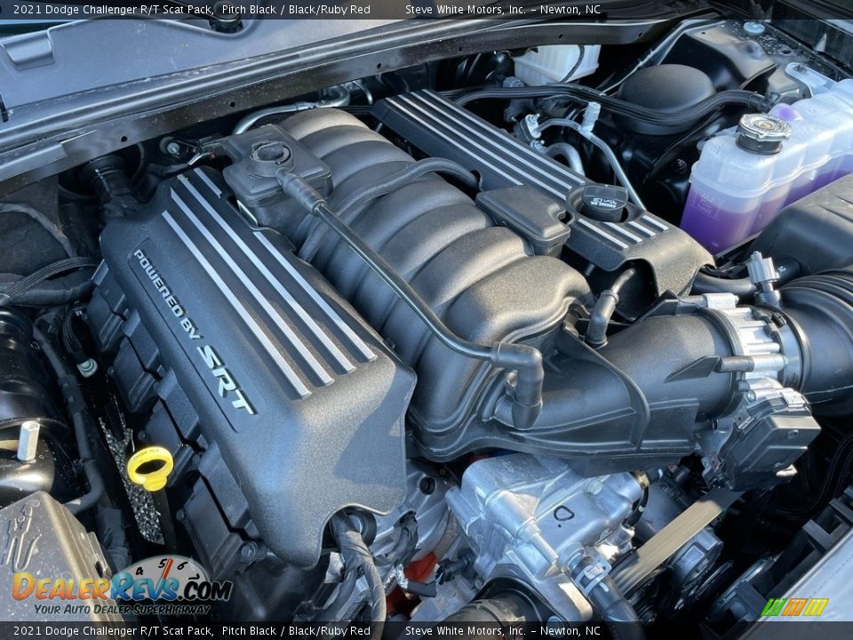 2021 Dodge Challenger R/T Scat Pack 392 SRT 6.4 Liter HEMI OHV-16 Valve VVT MDS V8 Engine Photo #9