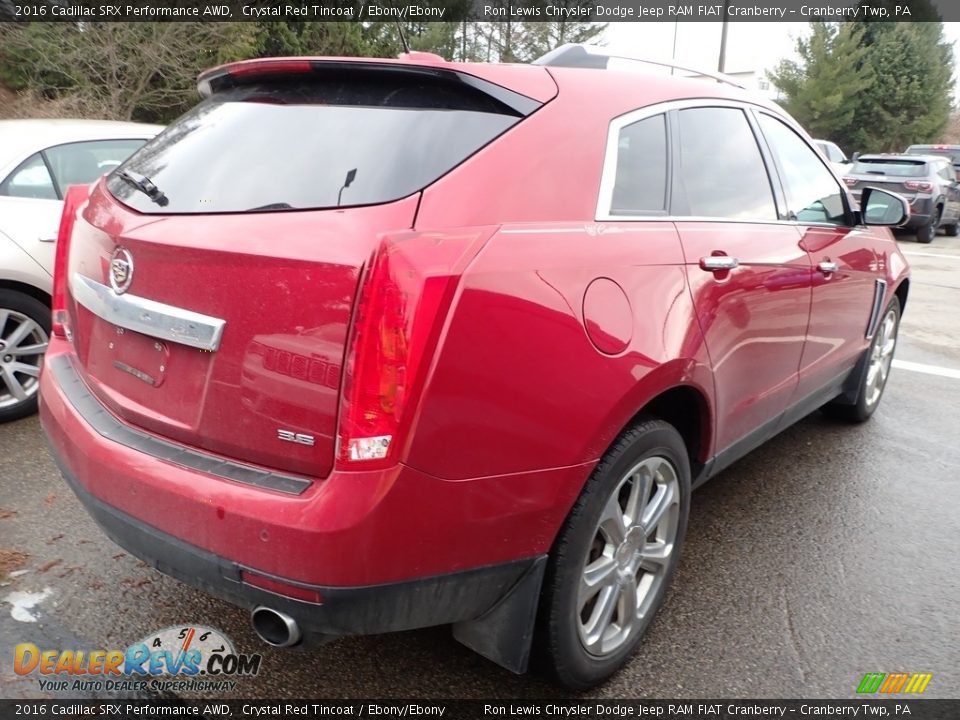 2016 Cadillac SRX Performance AWD Crystal Red Tincoat / Ebony/Ebony Photo #3