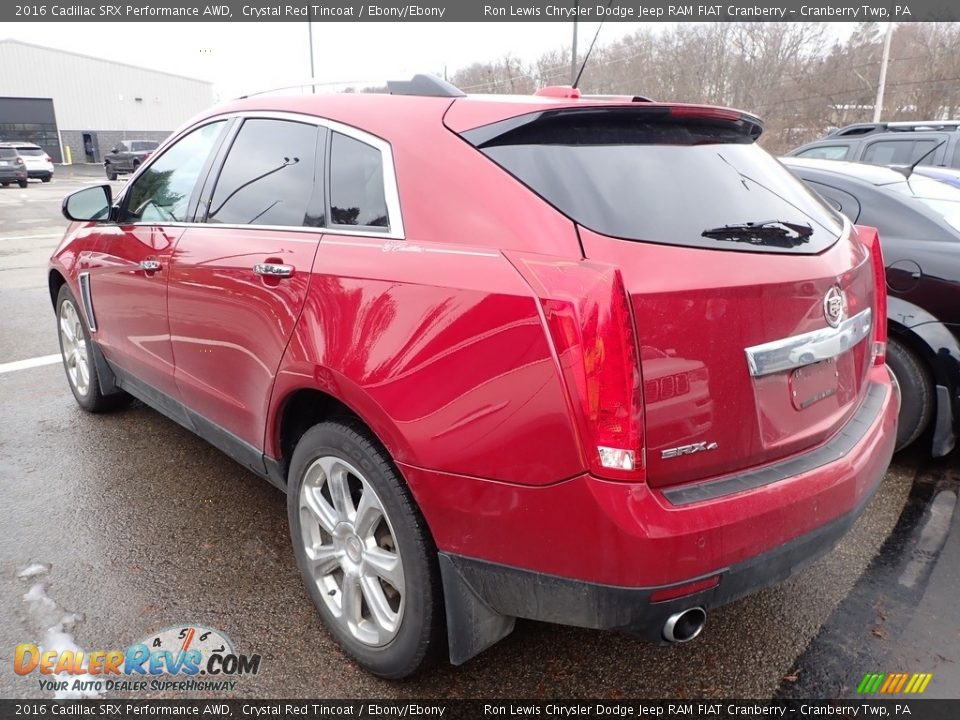 2016 Cadillac SRX Performance AWD Crystal Red Tincoat / Ebony/Ebony Photo #4