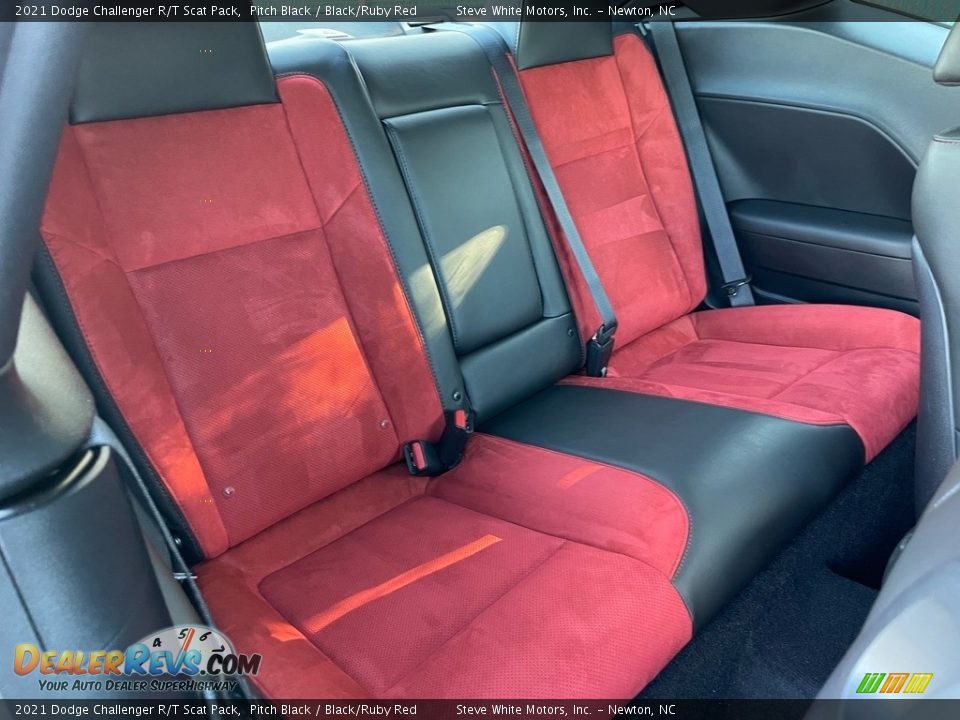 Rear Seat of 2021 Dodge Challenger R/T Scat Pack Photo #14