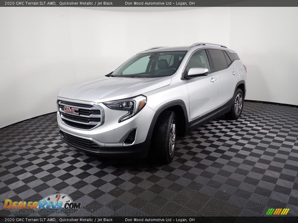 2020 GMC Terrain SLT AWD Quicksilver Metallic / Jet Black Photo #8