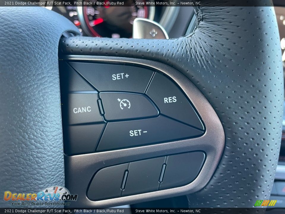 2021 Dodge Challenger R/T Scat Pack Steering Wheel Photo #17