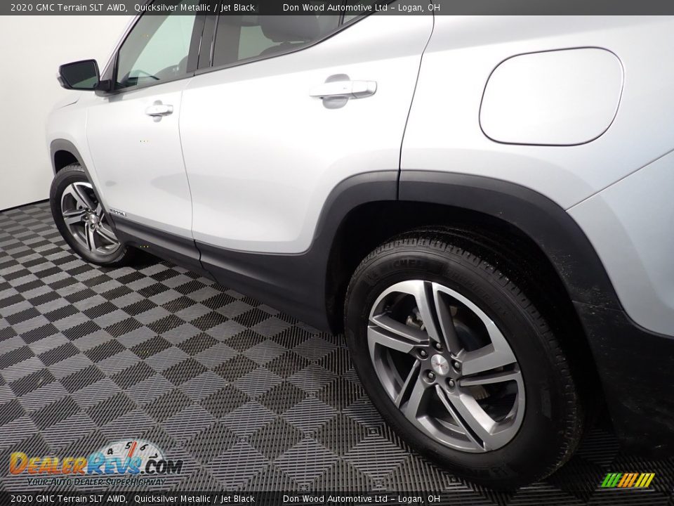 2020 GMC Terrain SLT AWD Quicksilver Metallic / Jet Black Photo #10