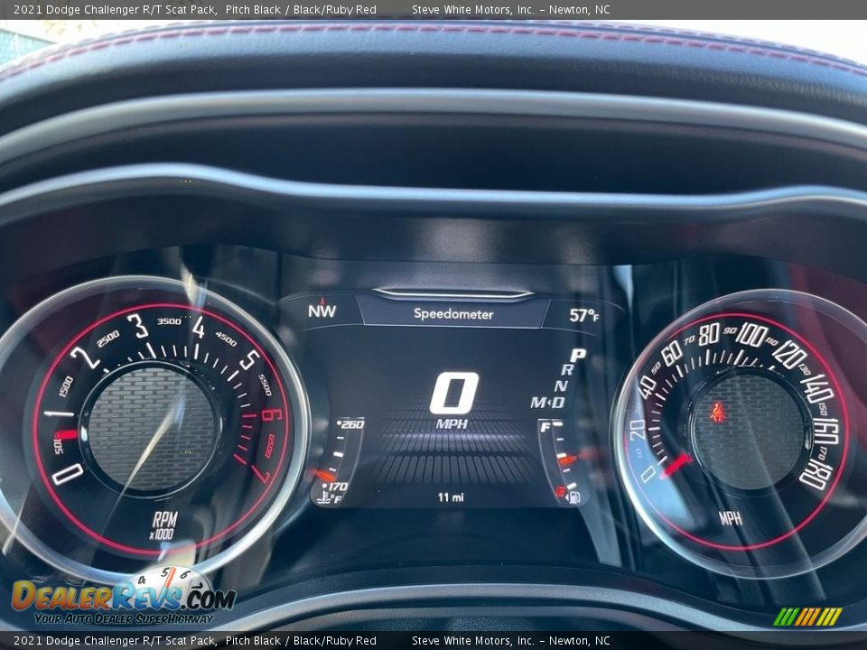 2021 Dodge Challenger R/T Scat Pack Gauges Photo #18