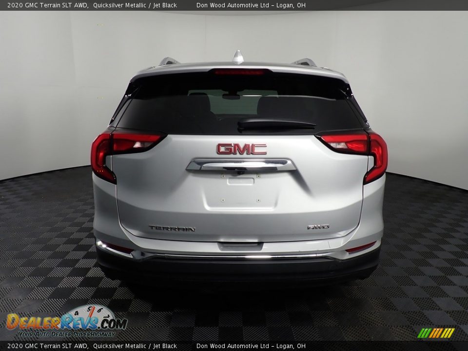 2020 GMC Terrain SLT AWD Quicksilver Metallic / Jet Black Photo #12