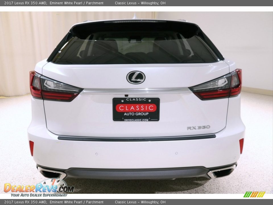 2017 Lexus RX 350 AWD Eminent White Pearl / Parchment Photo #32