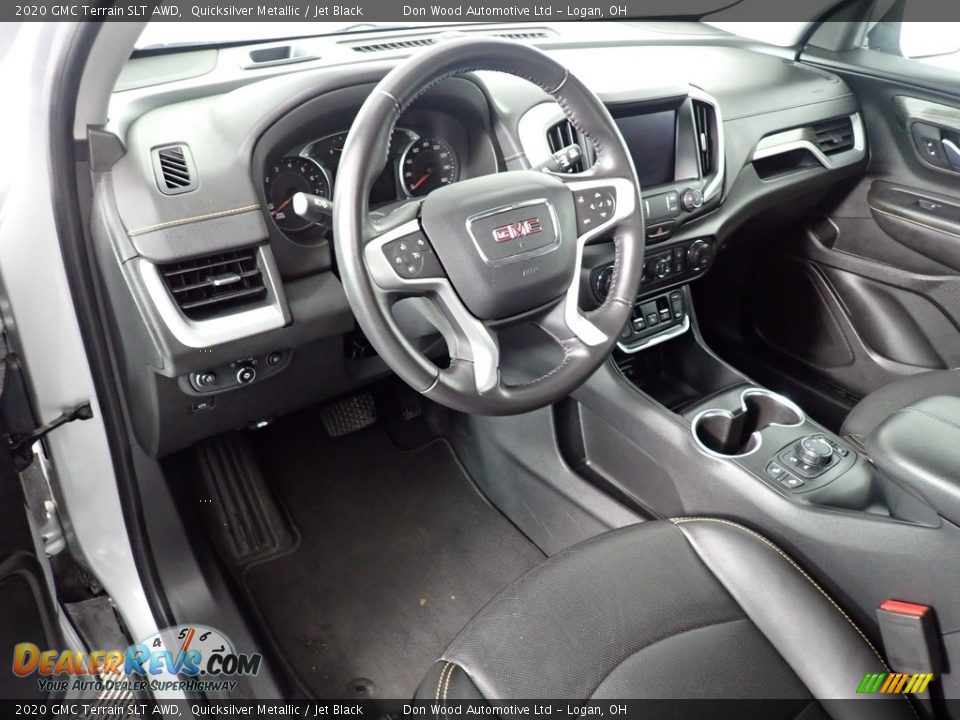 2020 GMC Terrain SLT AWD Quicksilver Metallic / Jet Black Photo #32