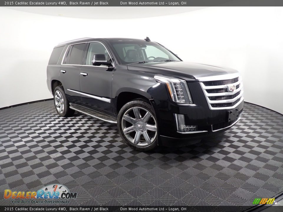 2015 Cadillac Escalade Luxury 4WD Black Raven / Jet Black Photo #4