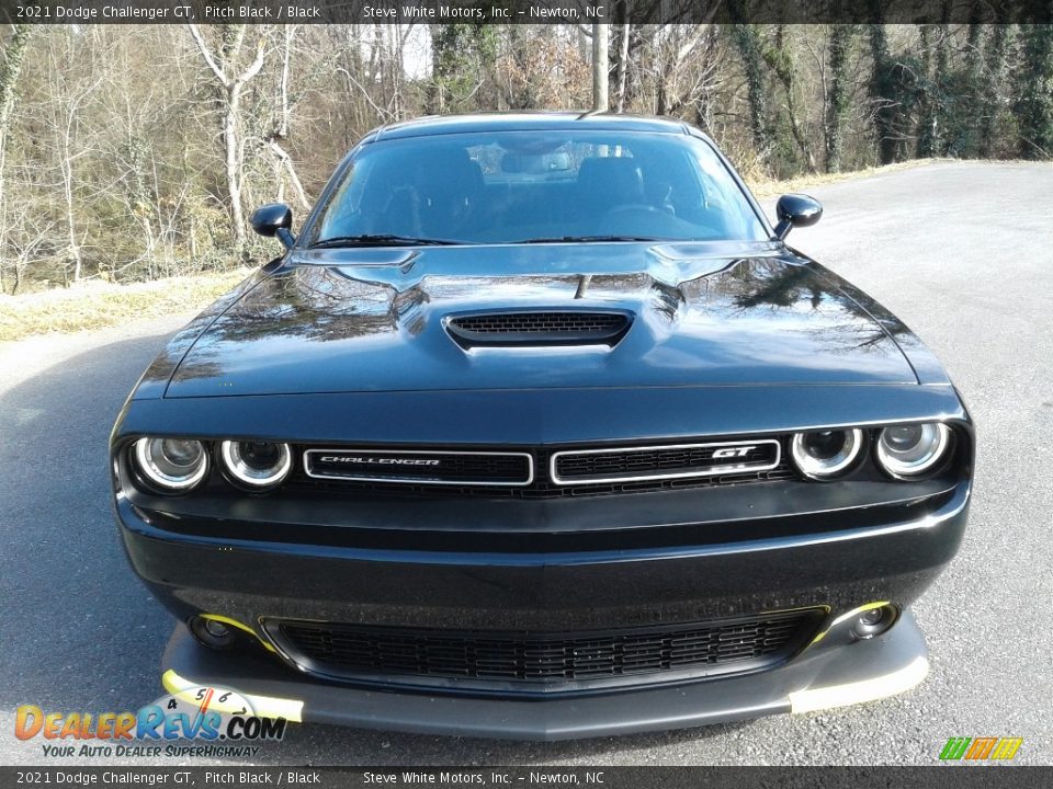 2021 Dodge Challenger GT Pitch Black / Black Photo #3