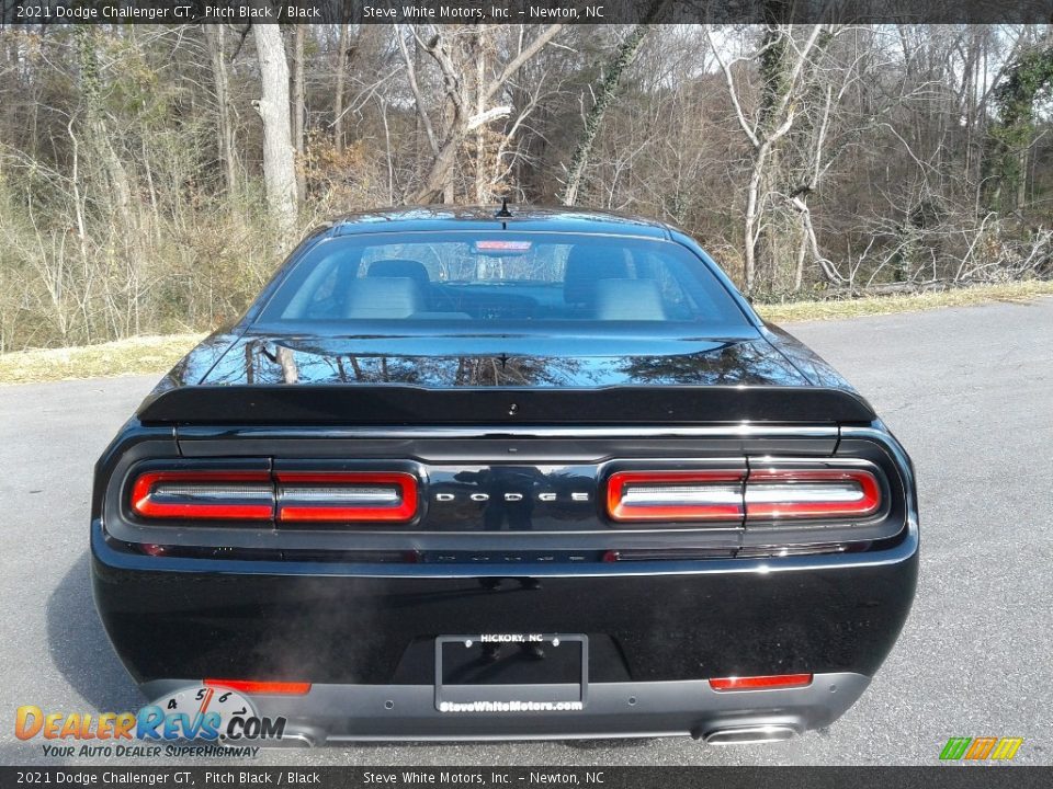 2021 Dodge Challenger GT Pitch Black / Black Photo #7