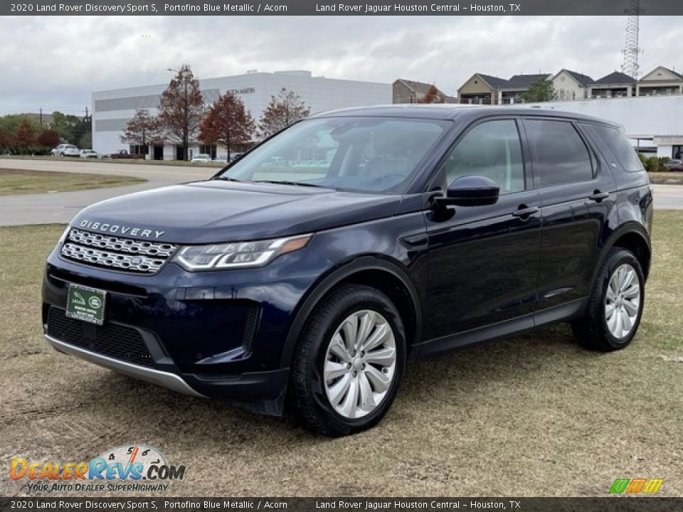 2020 Land Rover Discovery Sport S Portofino Blue Metallic / Acorn Photo #2