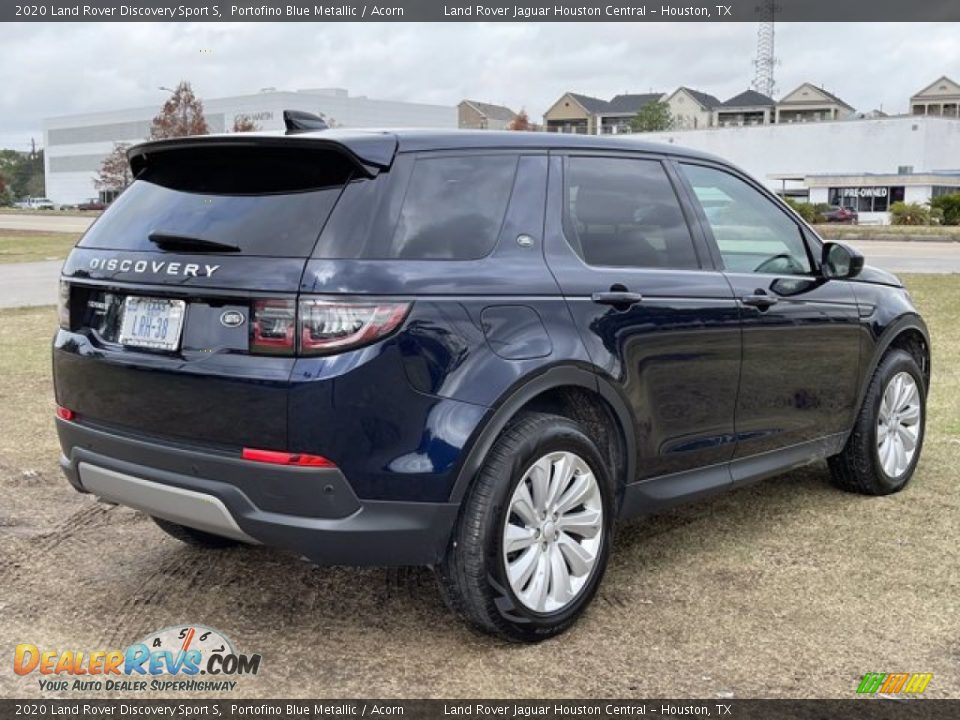 2020 Land Rover Discovery Sport S Portofino Blue Metallic / Acorn Photo #3