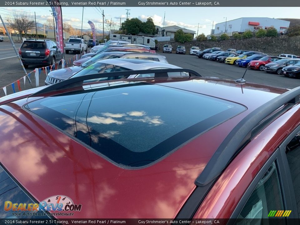 2014 Subaru Forester 2.5i Touring Venetian Red Pearl / Platinum Photo #1