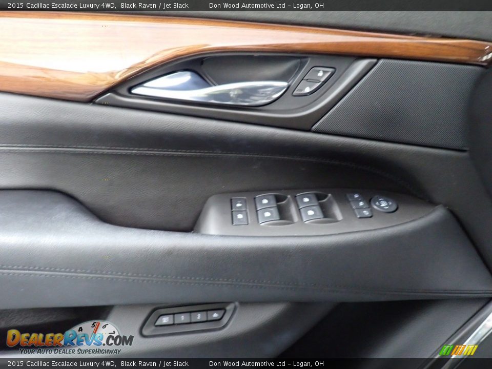 2015 Cadillac Escalade Luxury 4WD Black Raven / Jet Black Photo #22