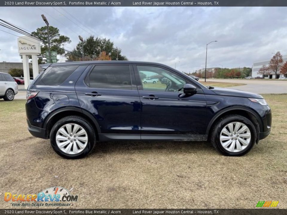 2020 Land Rover Discovery Sport S Portofino Blue Metallic / Acorn Photo #8