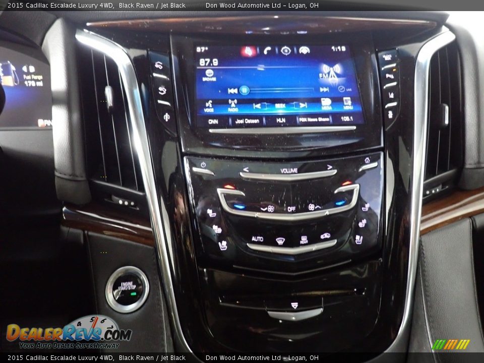 2015 Cadillac Escalade Luxury 4WD Black Raven / Jet Black Photo #29