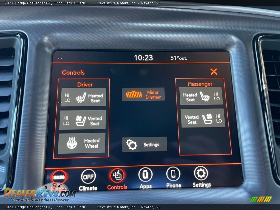 Controls of 2021 Dodge Challenger GT Photo #20