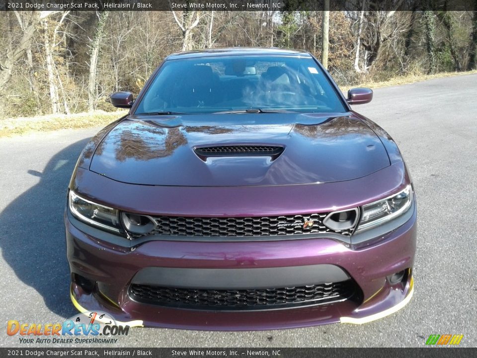 2021 Dodge Charger Scat Pack Hellraisin / Black Photo #3