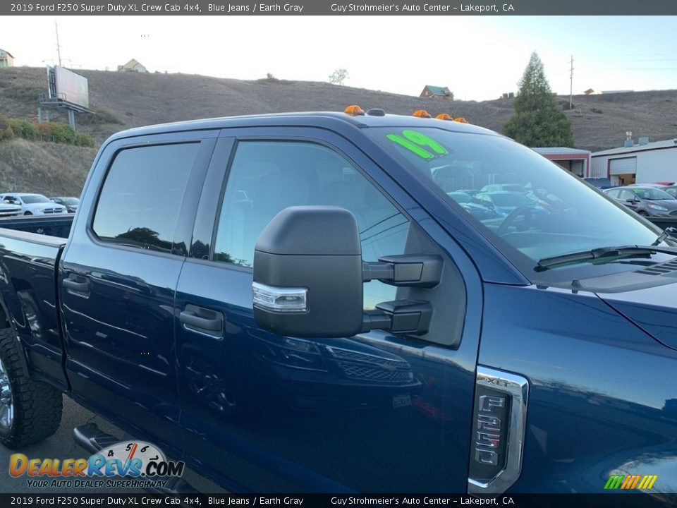 2019 Ford F250 Super Duty XL Crew Cab 4x4 Blue Jeans / Earth Gray Photo #6