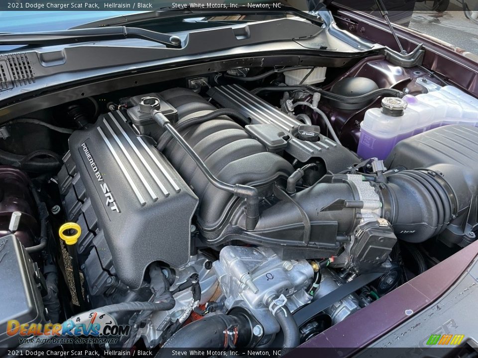 2021 Dodge Charger Scat Pack 392 SRT 6.4 Liter HEMI OHV-16 Valve VVT MDS V8 Engine Photo #9