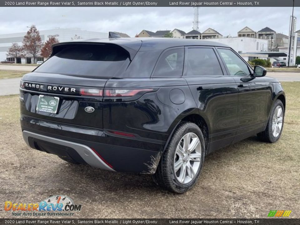 2020 Land Rover Range Rover Velar S Santorini Black Metallic / Light Oyster/Ebony Photo #3