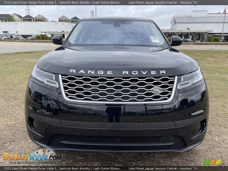 2020 Land Rover Range Rover Velar S Santorini Black Metallic / Light Oyster/Ebony Photo #10